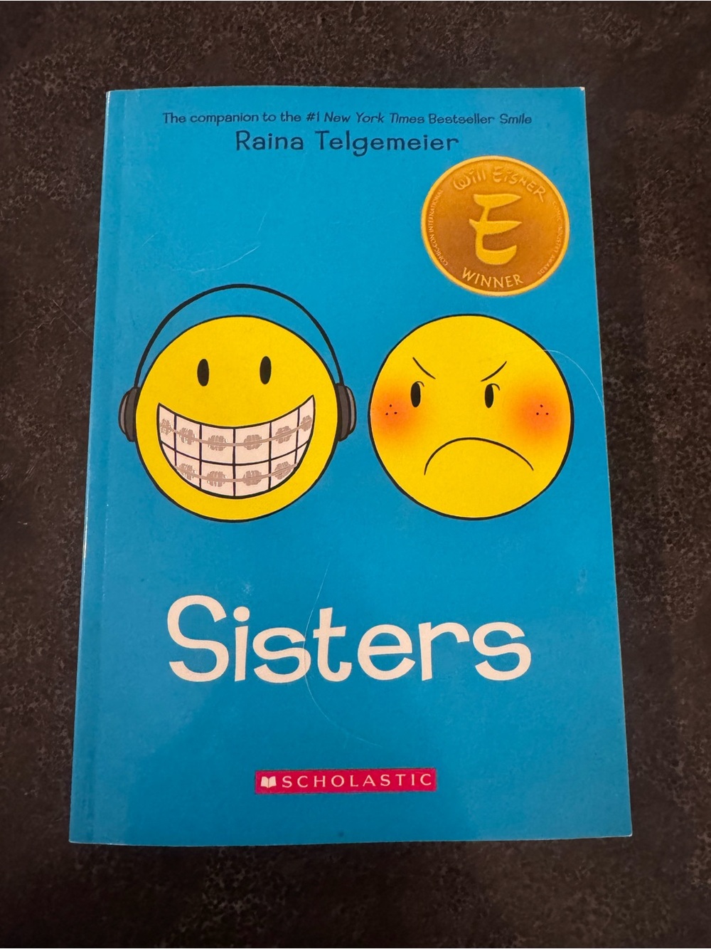Sisters by Raina Telgemeier Graphic Novel Paperback